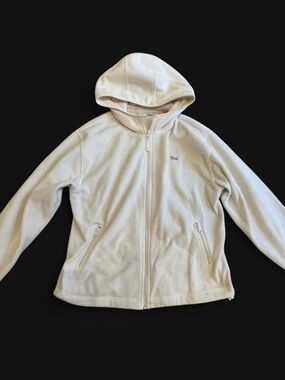 TNA Women’s Cream Fleece Hoodie in size M